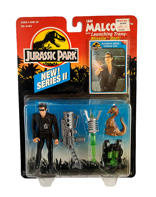 Jurassic Park - Series 2 Ian Malcolm Action Figure (1994) by Kenner