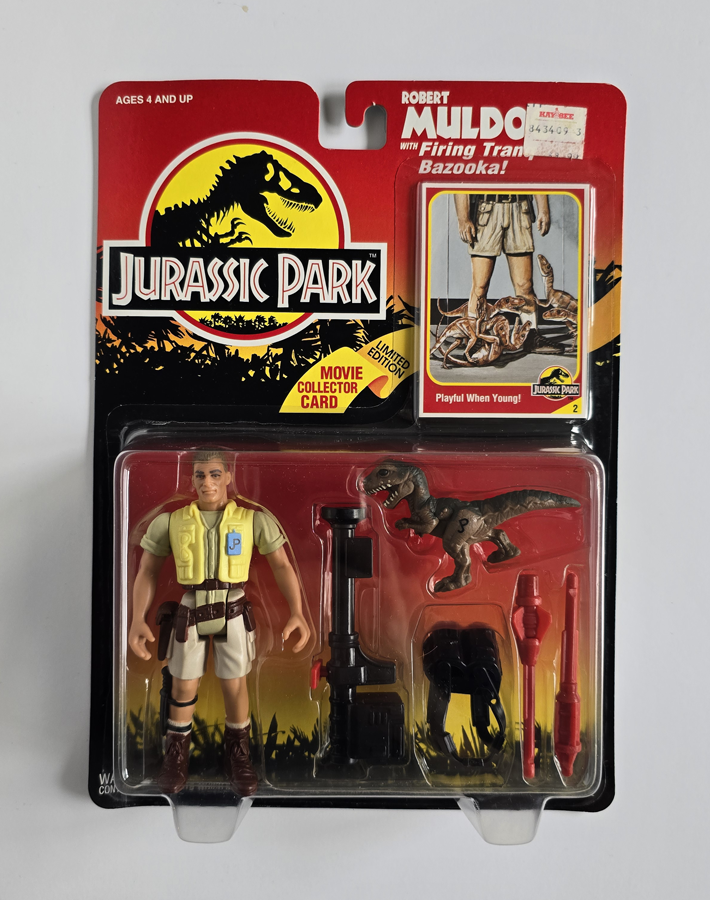 Jurassic Park - Series 1 Robert Muldoon Action Figure (1993) by Kenner