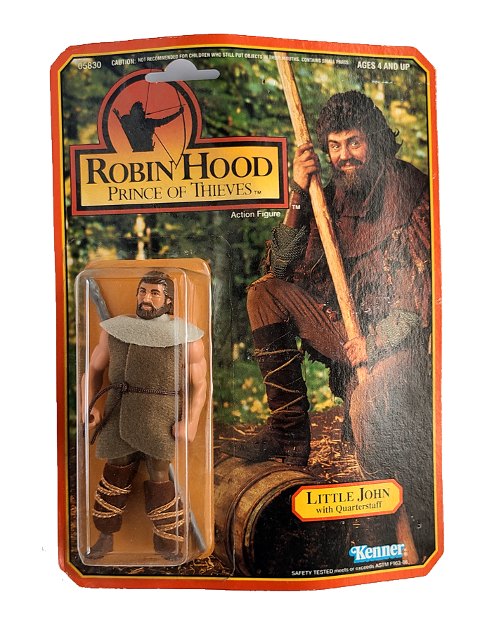 Robin Hood Prince of Thieves - Little John Action Figure (1991) by Kenner