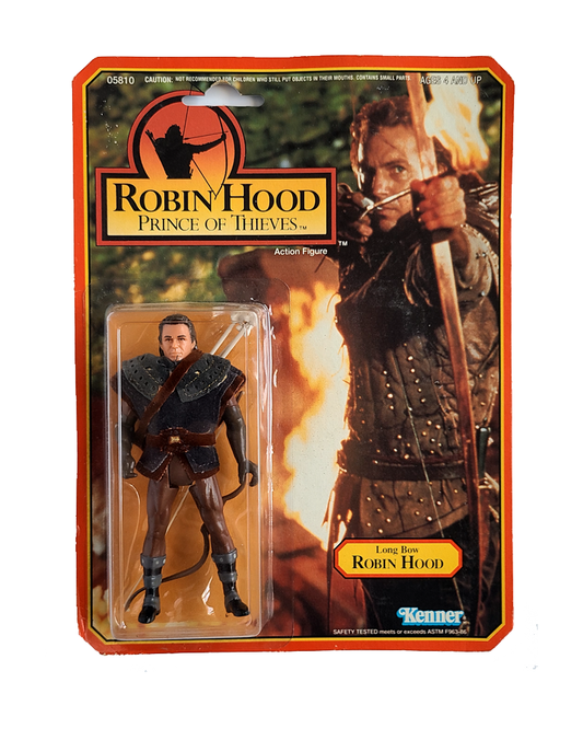 Robin Hood Prince of Thieves - Robin Hood Long Bow Action Figure (1991) by Kenner