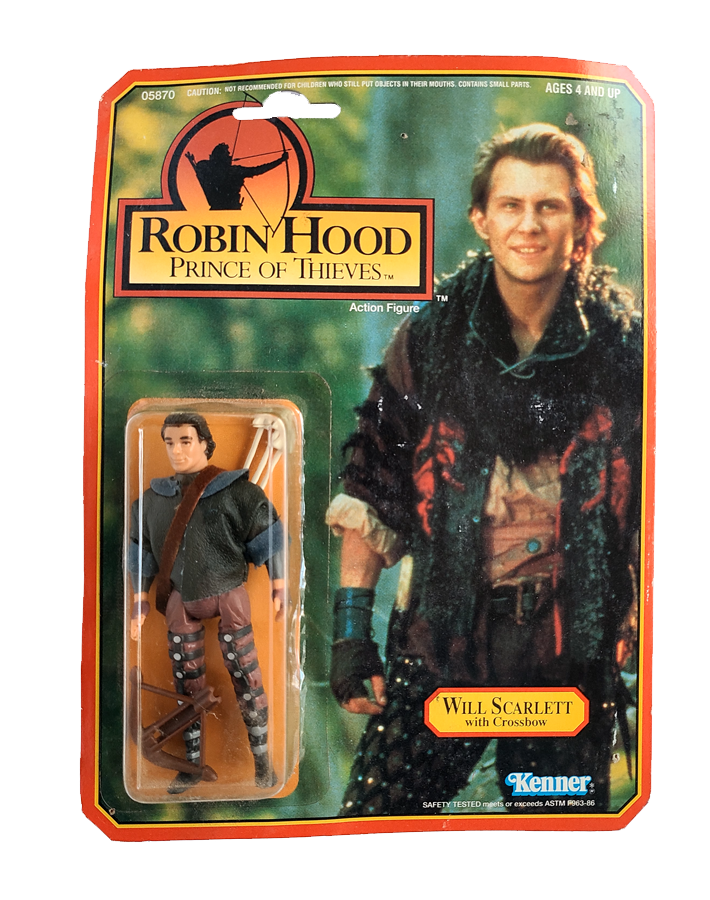 Robin Hood Prince of Thieves - Will Scarlett Action Figure (1991) by Kenner