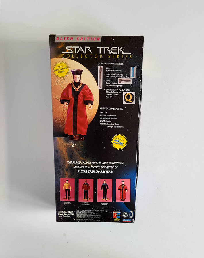 Star Trek - Collectors Series Q 9" (1994) by Playmates