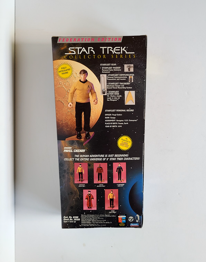 Star Trek - Collectors Series Ensign Pavel Checkov 9" (1994) by Playmates