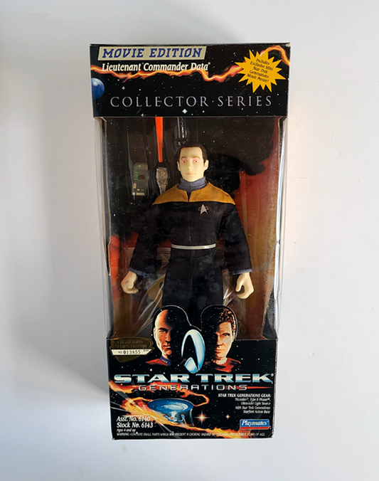 Star Trek - Collectors Series Lieutenant Commander Data 9" (1994) by Playmates