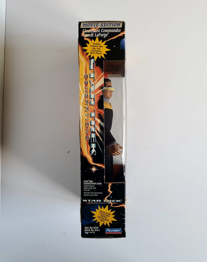 Star Trek - Collectors Series Lieutenant Commander Geodi LaForge 9" (1994) by Playmates