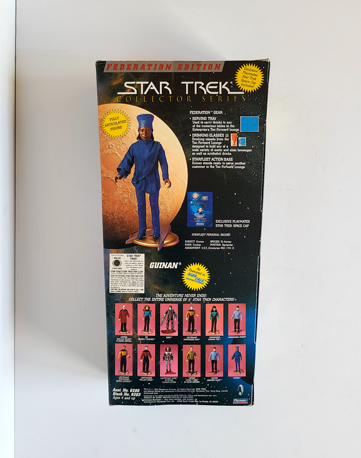 Star Trek - Collectors Series Guinan 9" (1994) by Playmates