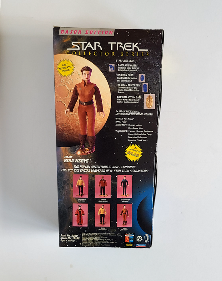 Star Trek - Collectors Series Major Kira Nerys 9" (1994) by Playmates