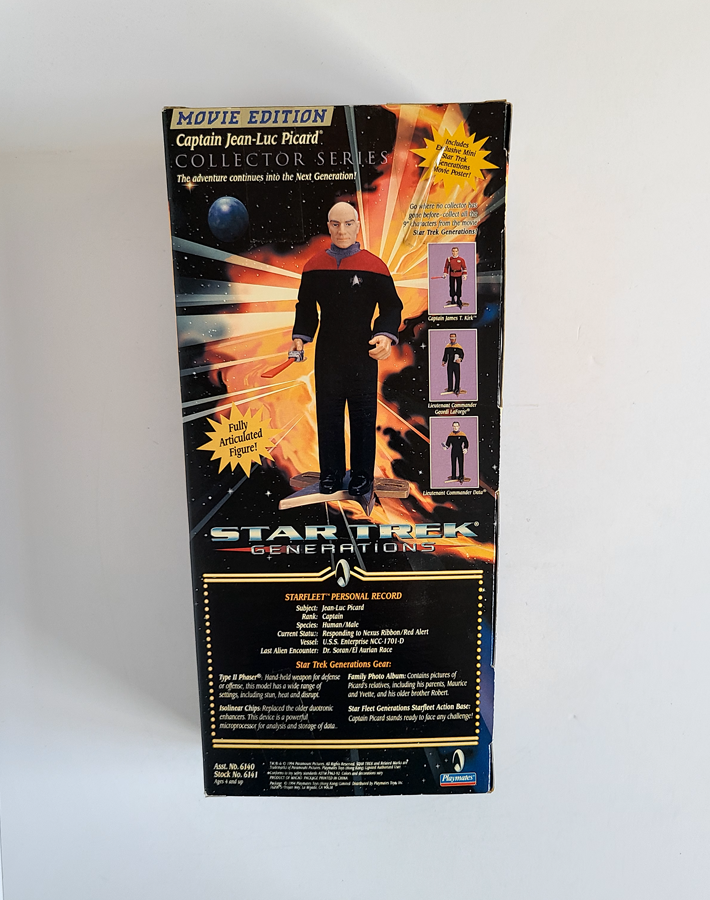 Star Trek - Collectors Series Captain Jean-Luc Picard 9" (1994) by Playmates