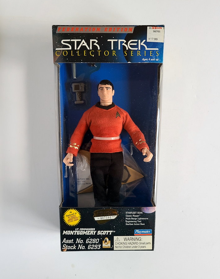 Star Trek - Collectors Series LT. Commander Montgomery Scott 9" (1994) by Playmates