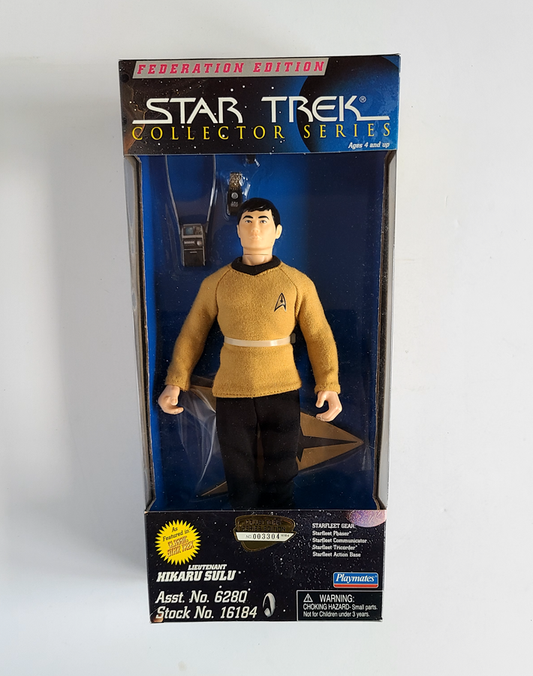 Star Trek - Collectors Series Lieutenant Hikaru Sulu 9" (1994) by Playmates