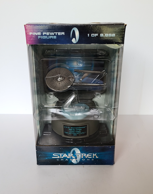 Star Trek - Champions U.S.S. Enterprise Pewter Figure 1 of 9,998 (1998)