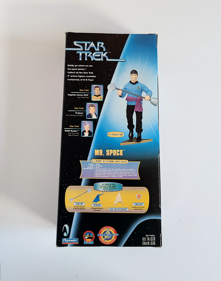 Star Trek - Exclusive KB Toys Mr. Spock LE (1999) by Playmates