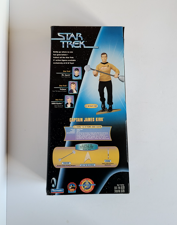 Star Trek - Exclusive KB Toys Captain James Kirk LE (1999) by Playmates