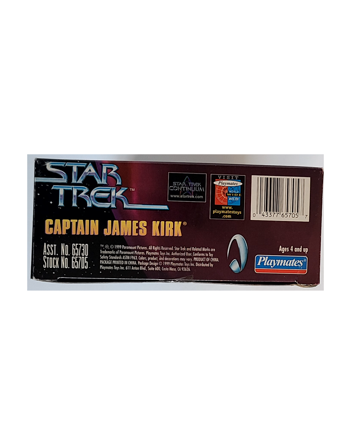 Star Trek - Exclusive KB Toys Captain James Kirk LE (1999) by Playmates