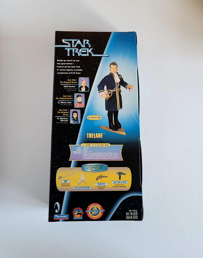 Star Trek - Exclusive KB Toys Trelane LE (1999) by Playmates