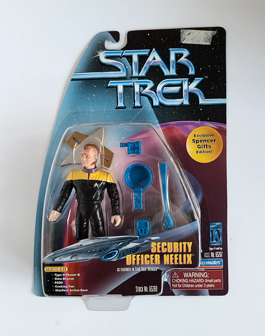 Star Trek - Exclusive Spencer Gifts - Security Officer Neelix (1997) by Playmates