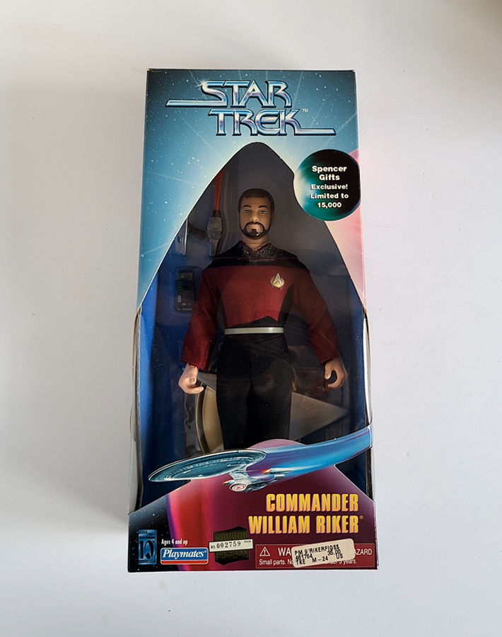 Star Trek - Exclusive Spencer Gifts Commander William Riker LE (1997) by Playmates