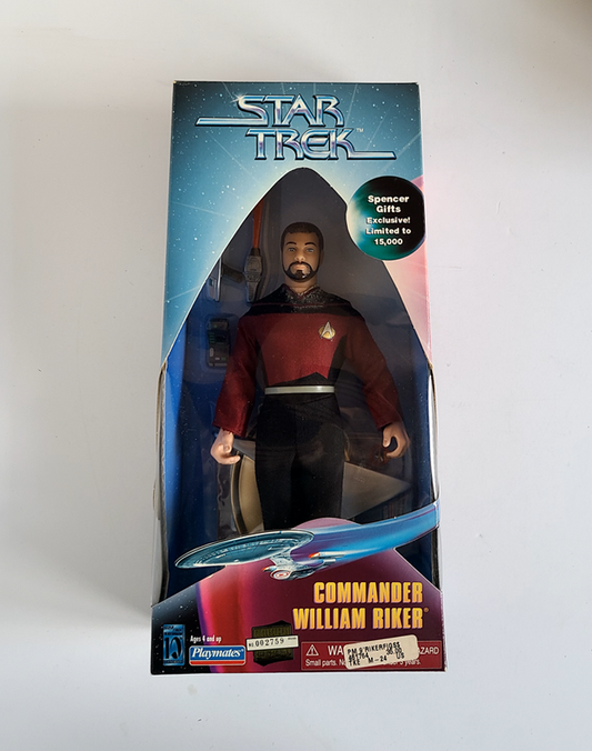 Star Trek - Exclusive Spencer Gifts Commander William Riker LE (1997) by Playmates