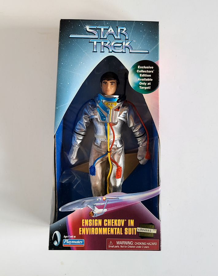 Star Trek - Exclusive Target Ensign Chekov in Environmental Suit LE (1998) by Playmates