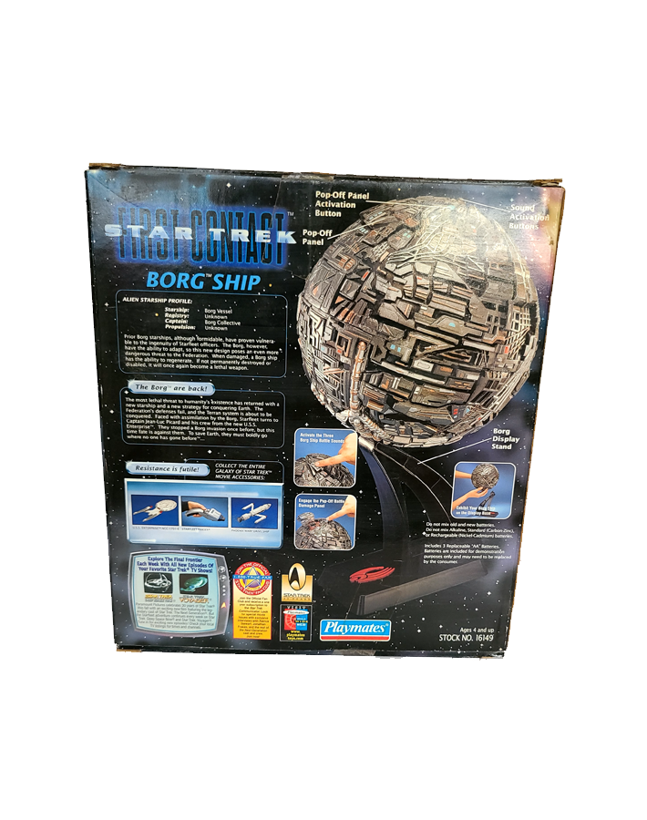 Star Trek - First Contact Borg Ship (1996) by Playmates