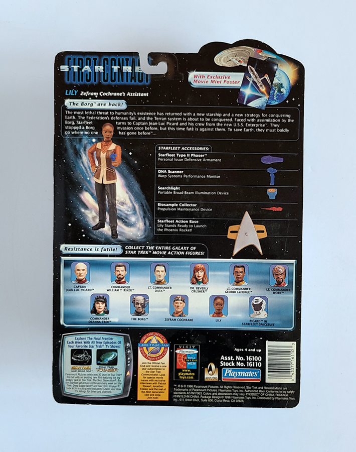 Star Trek - First Contact Lily (1996) by Playmates