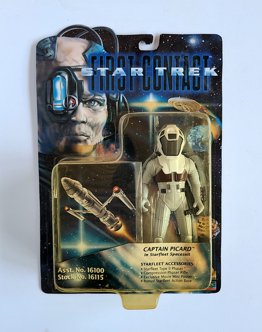 Star Trek - First Contact Captain Picard in Starfleet Spacesuit (1996) by Playmates