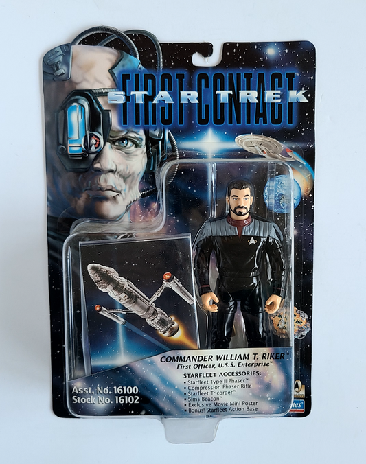 Star Trek - First Contact Commander William T. Riker (1996) by Playmates