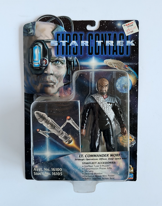 Star Trek - First Contact LT. Commander Worf (1996) by Playmates