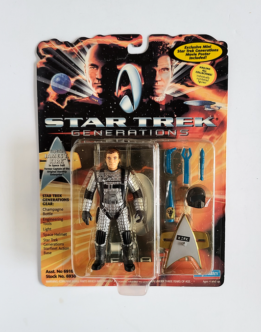 Star Trek - Generations Captain James T. Kirk in Space Suit (1994) by Playmates