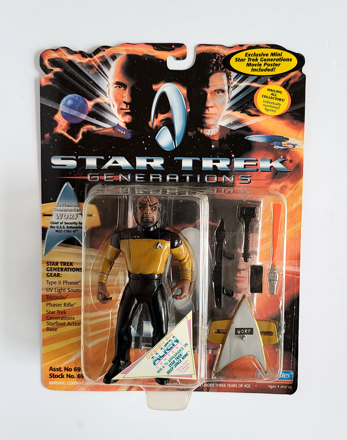 Star Trek - Generations Lieutenant Commander Worf (1994) by Playmates