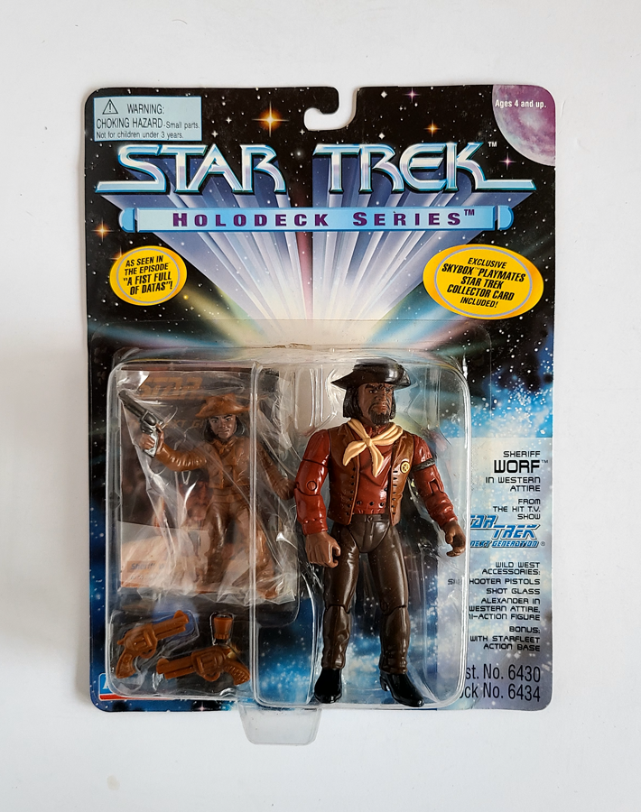 Star Trek - Holodeck Series Sheriff Worf (1995) by Playmates