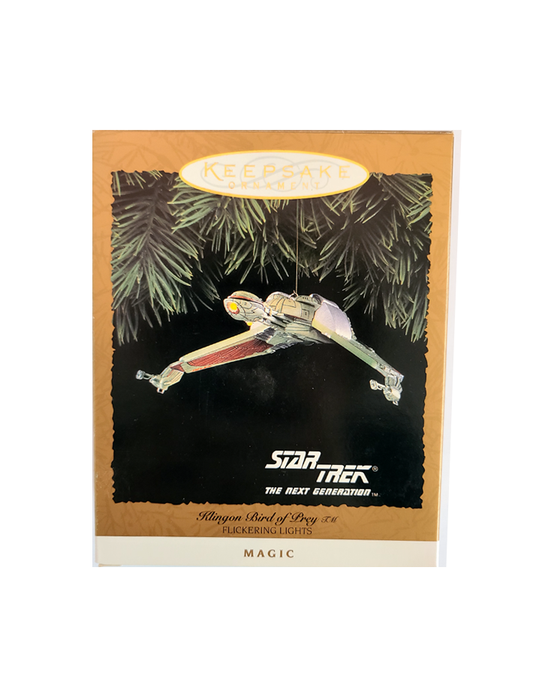 Star Trek - Keepsake Ornament Klingon Bird of Prey (1994) by Hallmark