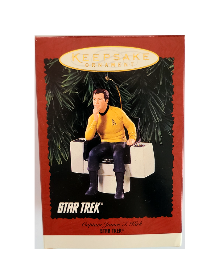 Star Trek - Keepsake Ornament James Tiberius Kirk (1995) by Hallmark