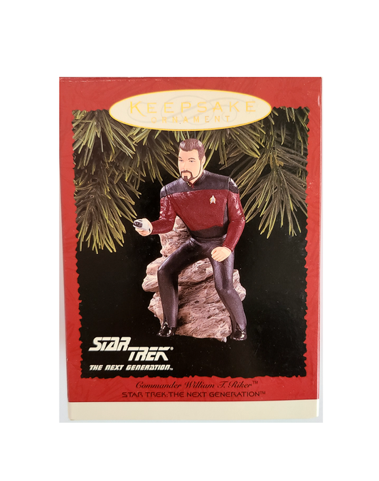 Star Trek - Keepsake Ornament William T. RIker (1996) by Hallmark