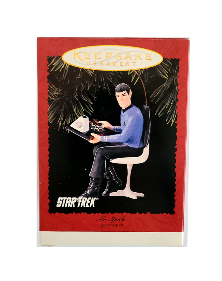 Star Trek - Keepsake Ornament Mr. Spock (1996) by Hallmark