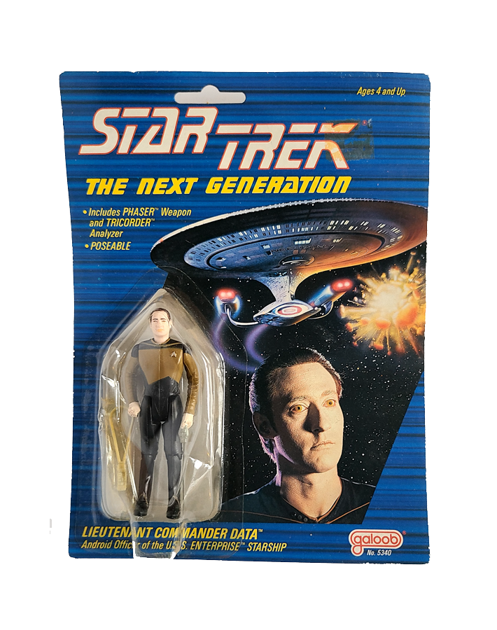 Star Trek - The Next Generation Lieutenant Commander Data (1988) by Galoob