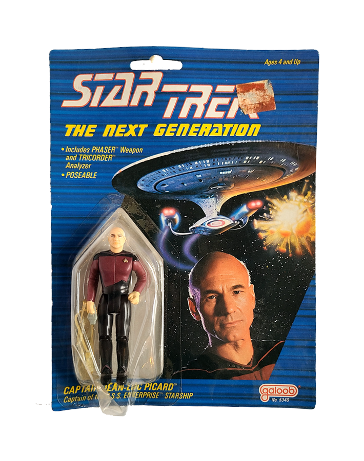 Star Trek - The Next Generation Captain Jean-Luc Picard (1988) by Galoob