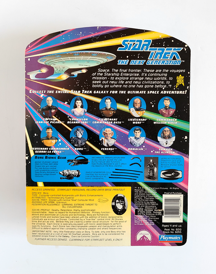 Star Trek - The Next Generation Borg (1993) by Playmates