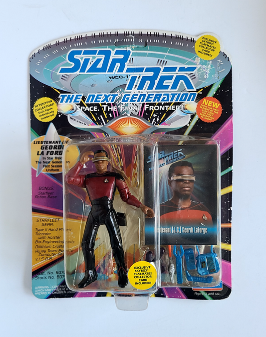 Star Trek - The Next Generation Lieutenant Geordi LaForge (1993) by Playmates