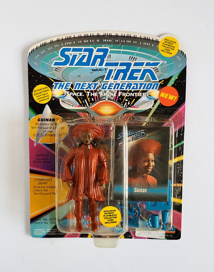 Star Trek - The Next Generation Guinan (1993) by Playmates *Imperfect Package