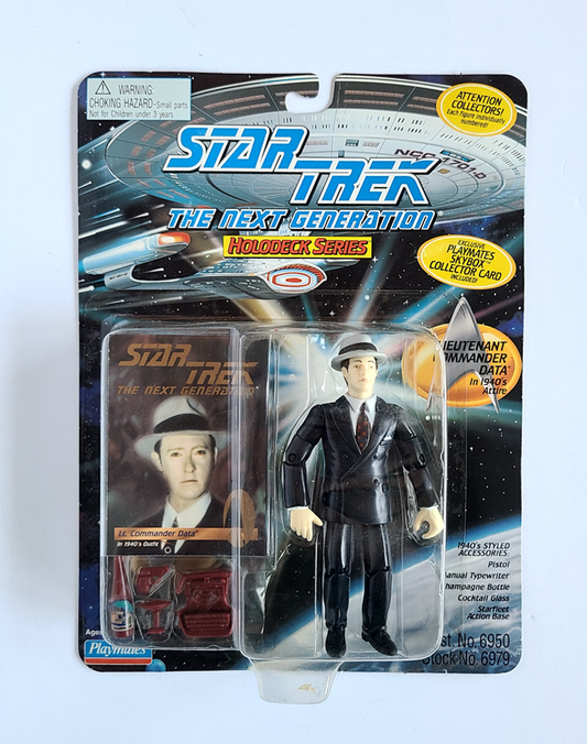 Star Trek - The Next Generation Holodeck Series Commander Data (1993) by Playmates