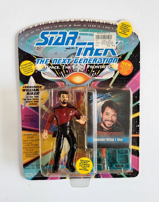 Star Trek - The Next Generation Commander William T. Riker (1993) by Playmates