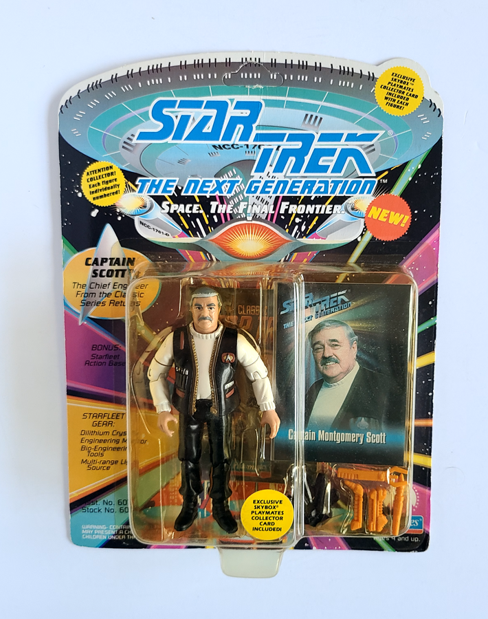 Star Trek - The Next Generation Captain Montgomery Scott (1993) by Playmates