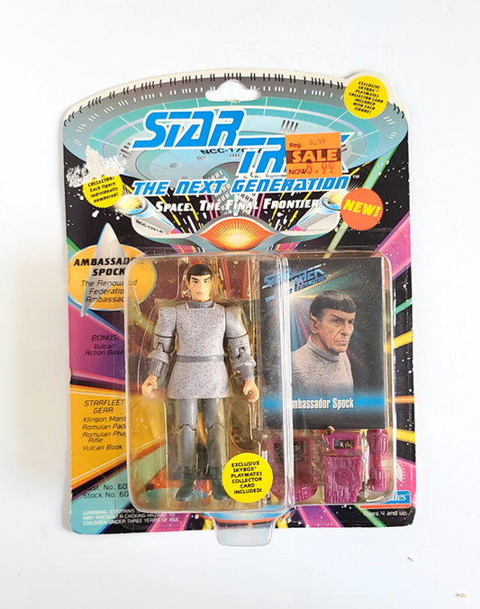 Star Trek - The Next Generation Ambassador Spock (1993) by Playmates *Imperfect Package