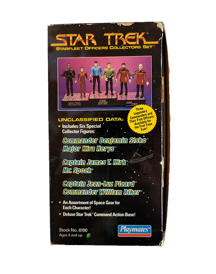 Star Trek - Starfleet Officers Collection Set (1994) by Playmates