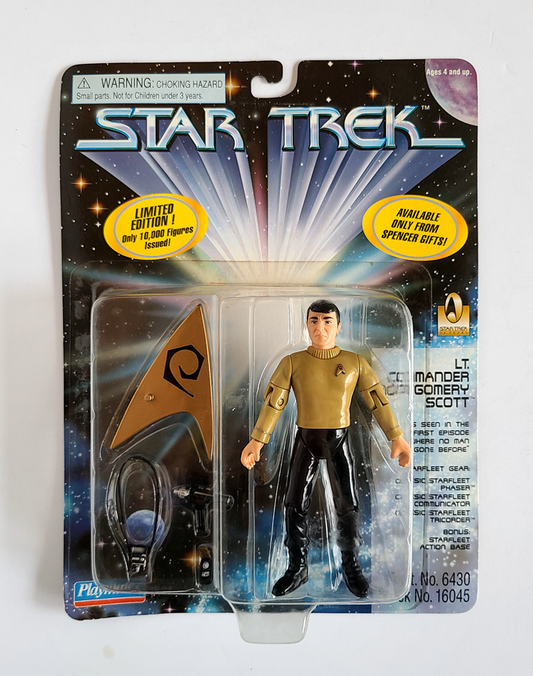 Star Trek - Lieutenant Montgomery Scott (1996) by Playmates *Imperfect Package