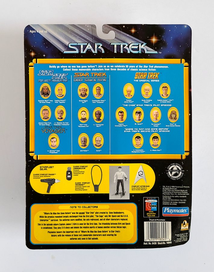 Star Trek - Lieutenant Montgomery Scott (1996) by Playmates *Imperfect Package