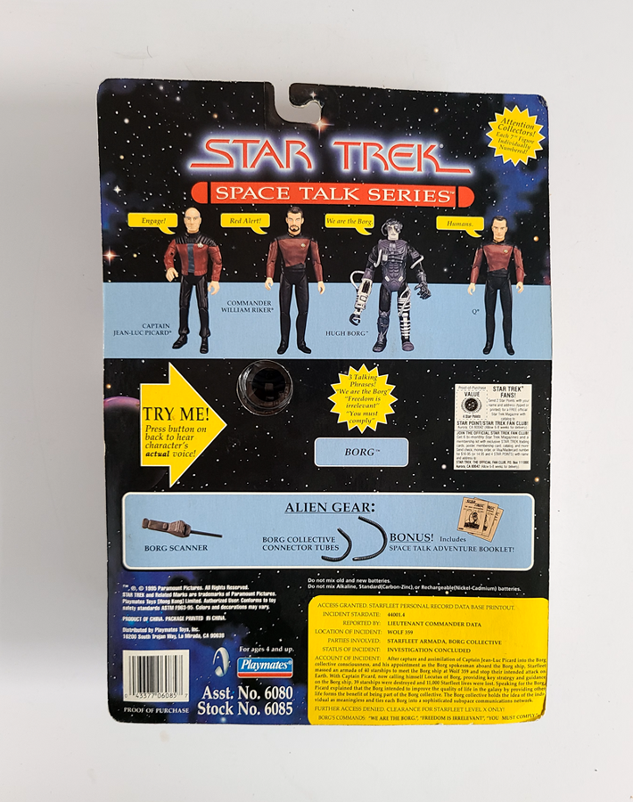 Star Trek - Space Talk Series Borg (1995) by Playmates