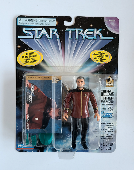 Star Trek - Original Series Admiral William T. Riker (1997) by Playmates