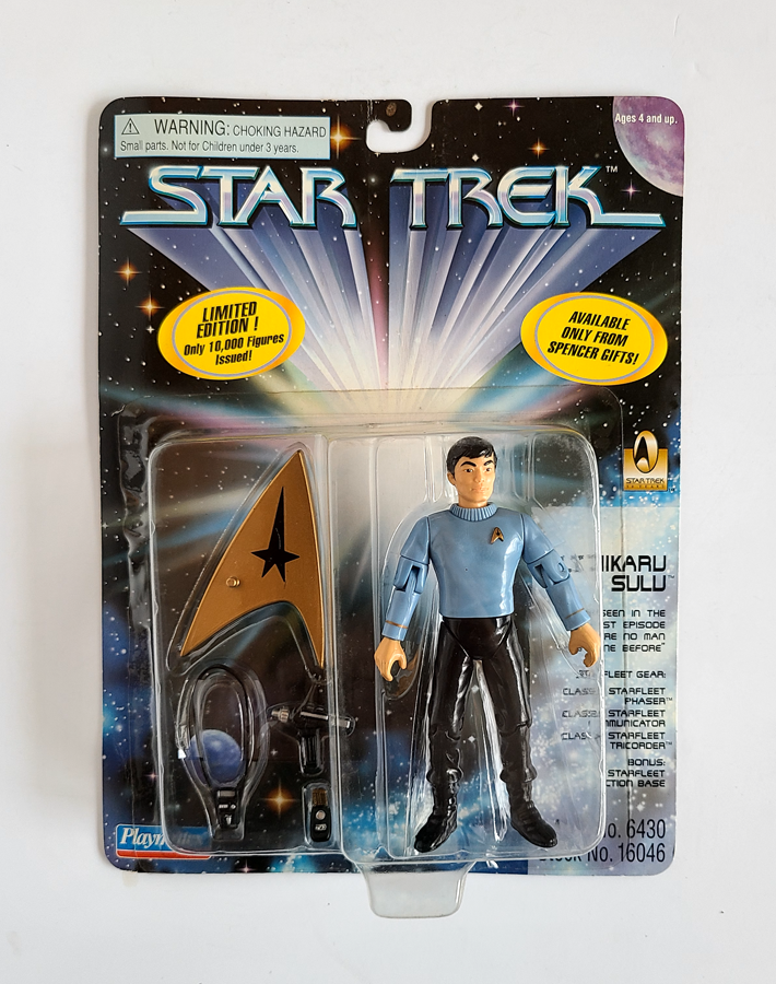 Star Trek - Lt. Hikaru Sulu Exclusive (1995) by Playmates *Imperfect Package